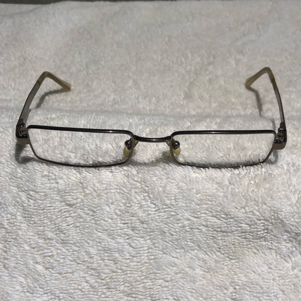 Versace Eyeglasses Rectangular Mod Ve1024 1030 Si… - image 1